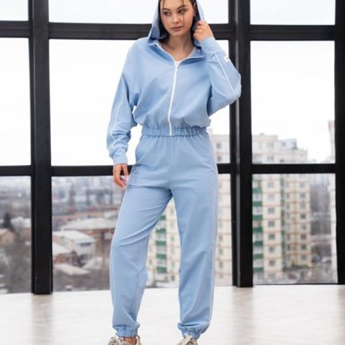 Костюм спорт AZNA (XS-L) ТРІЙКА6 l.blue (деми) AZNA ТРІЙКА6 l.blue