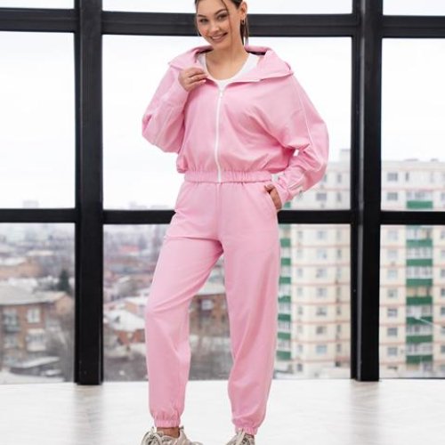 Костюм спорт AZNA (XS-L) ТРІЙКА6 pink (деми) AZNA ТРІЙКА6 pink