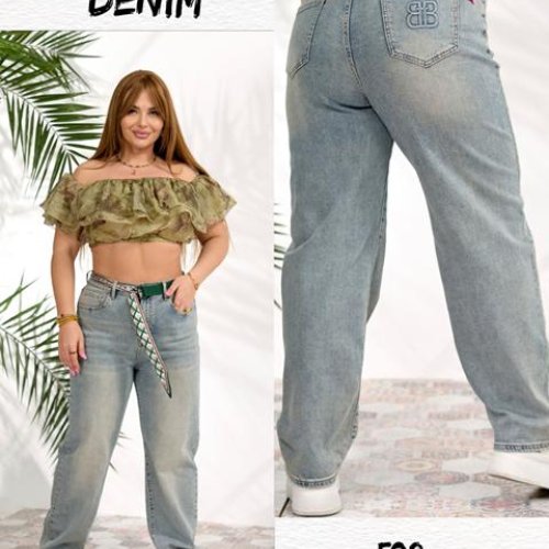 Джинсы Beki (31-38) 598 l.blue (деми) Beki 598 l.blue