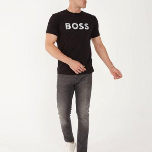 Футболка F.T.H (S-2XL) F1234 black (лето) F.T.H F1234 black