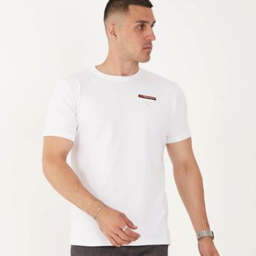 Футболка F.T.H (S-2XL) F1238 white (лето) F.T.H F1238 white