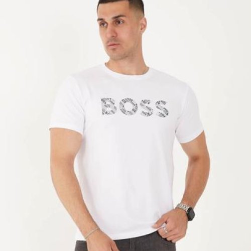 Футболка F.T.H (S-2XL) F1240 white (лето) F.T.H F1240 white