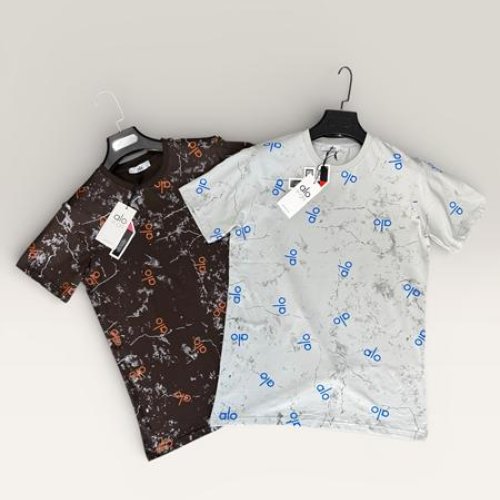 Футболка F.T.H (S-2XL) F1247 brown (лето) F.T.H F1247 brown