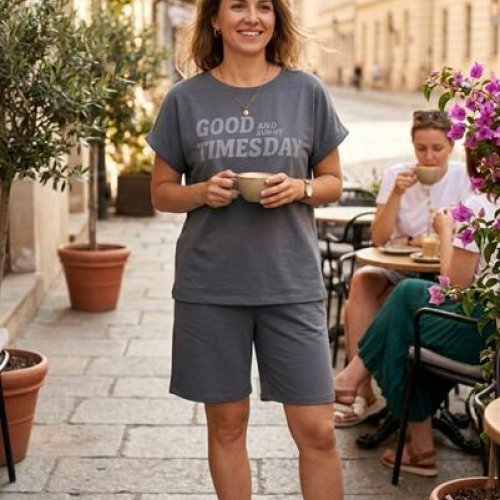 Костюм Gull (42-48) G148 d.grey (лето) Gull G148 d.grey