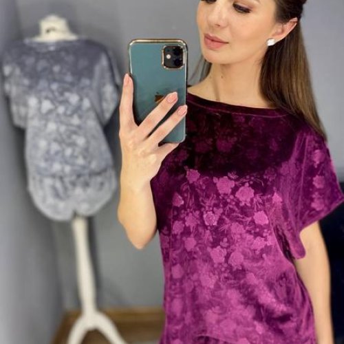 Пижама Gull (50-56) G208 violet (лето) Gull G208 violet