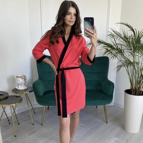 Халат Gull (42-48) G232 coral (лето) Gull G232 coral