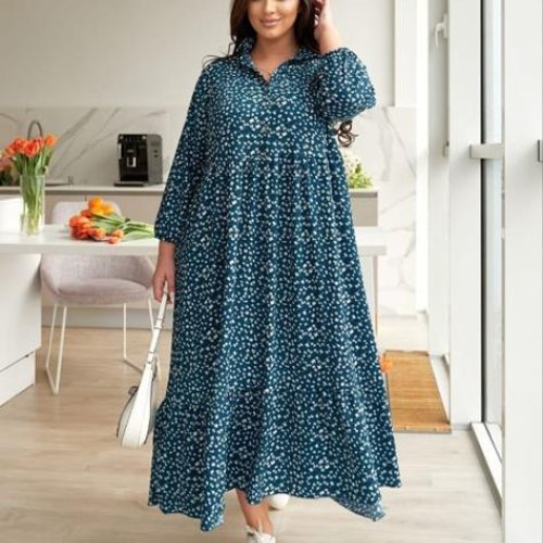 Платье Gull (48-58) G259 green (лето) Gull G259 green