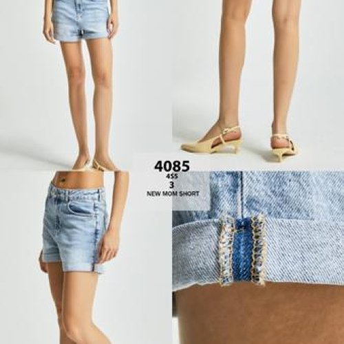 Шорты Jeans Style (34-42) 4085-4S5-3 l.blue (лето) Jeans Style 4085-4S5-3 l.blue