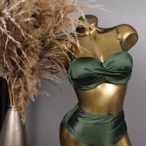 Купальник Sun&Sea (38-46) 9500 green (лето) Sun&Sea 9500 green