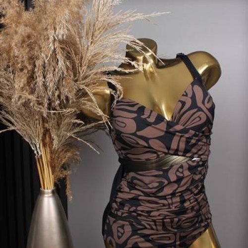 Купальник Sun&Sea (48-56) 74412 brown (лето) Sun&Sea 74412 brown