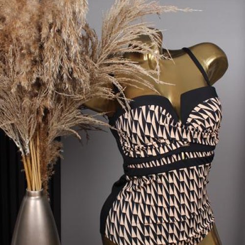 Купальник Sun&Sea (40-48) W89412 beige (лето) Sun&Sea W89412 beige