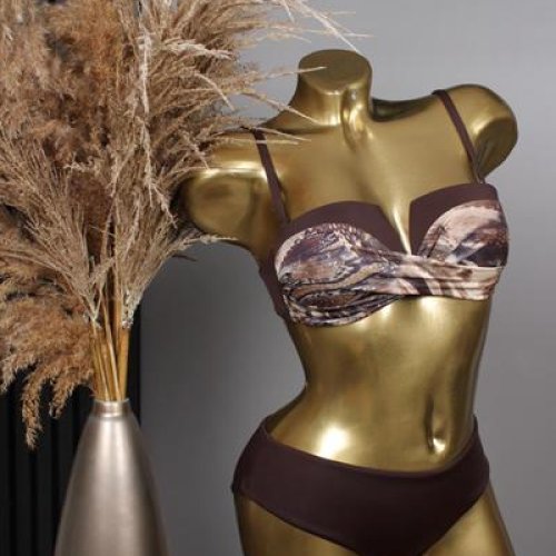 Купальник Sun&Sea (38-46) W89592 chocolate (лето) Sun&Sea W89592 chocolate