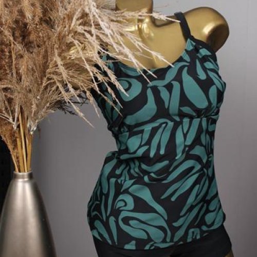 Купальник Sun&Sea (42-50) X5633 green (лето) Sun&Sea X5633 green