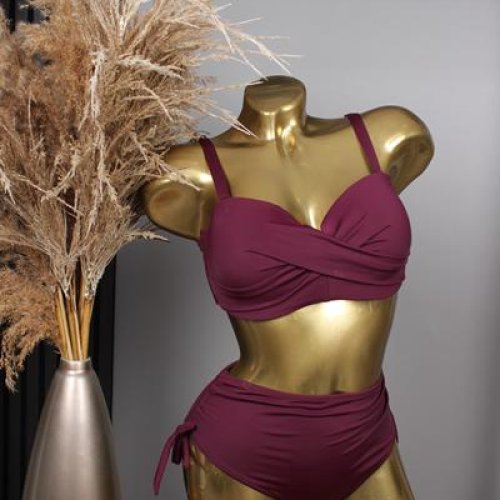 Купальник Sun&Sea (46-54) W88857S wine (лето) Sun&Sea W88857S wine