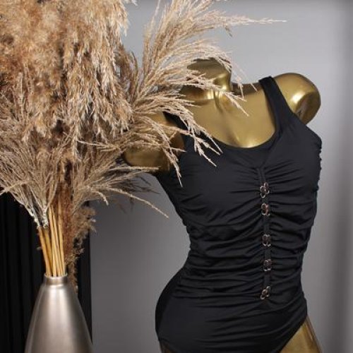 Купальник Sun&Sea (42-50) W89502 black (лето) Sun&Sea W89502 black