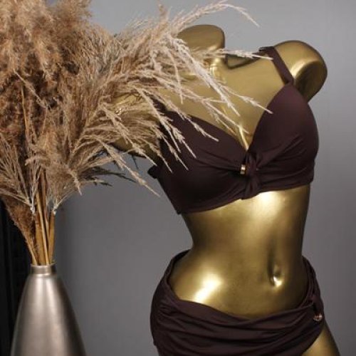 Купальник Sun&Sea (48-56) X5666 chocolate (лето) Sun&Sea X5666 chocolate