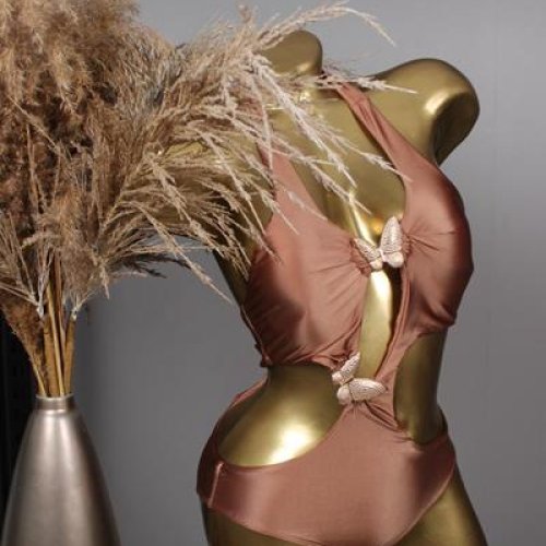 Купальник Sun&Sea (38-46) 9607 brown (лето) Sun&Sea 9607 brown