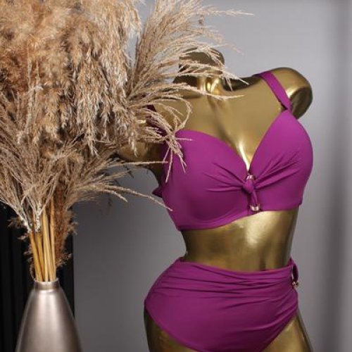 Купальник Sun&Sea (48-56) 2557 crimson (лето) Sun&Sea 2557 crimson