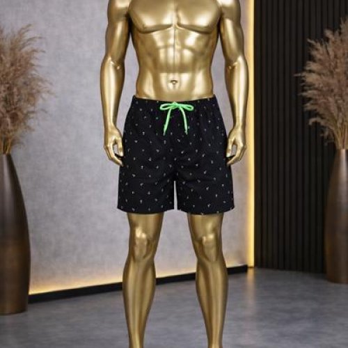 Плавки Sun&Sea (44-52) D7562 black-green (лето) Sun&Sea D7562 black-green