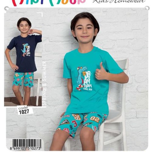 Пижама Disneyopt kids (13-16) DS360-1027 l.blue (13-16) (лето) Disneyopt kids DS360-1027 l.blue (13-16)