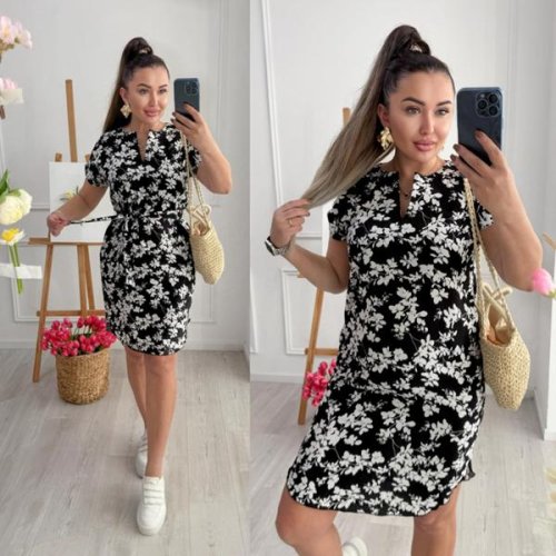 Платье Sofi Cor (42-52) 201 black (лето) Sofi Cor 201 black