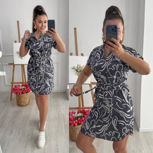 Платье Sofi Cor (42-52) 201 grey (лето) Sofi Cor 201 grey