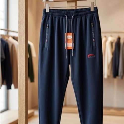 Штаны спорт Style M.Clothes (M-3XL) SM30 navy (деми) Style M.Clothes SM30 navy