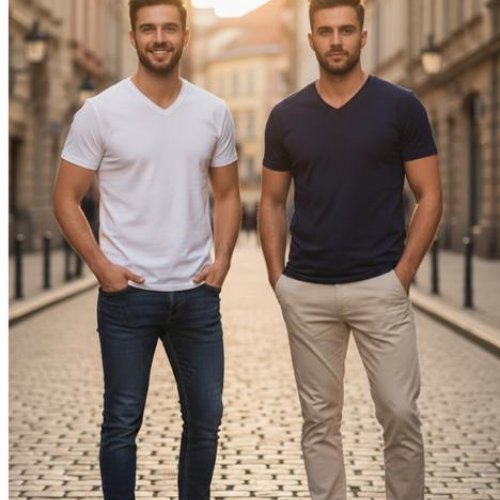 Футболка Style M.Clothes (S-2XL) SM60 white (лето) Style M.Clothes SM60 white