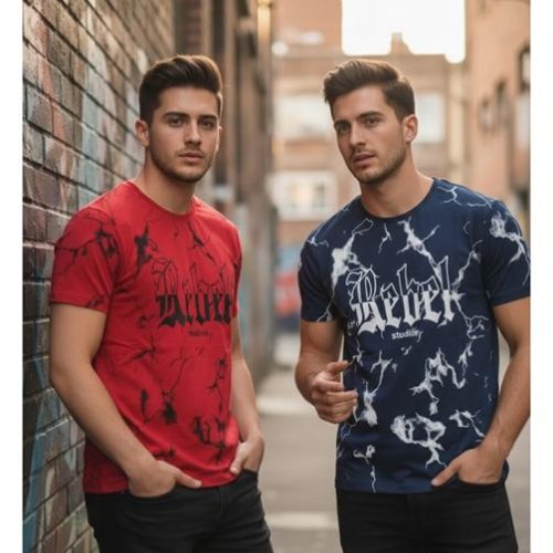 Футболка Style M.Clothes (S-2XL) SM73 navy (лето) Style M.Clothes SM73 navy