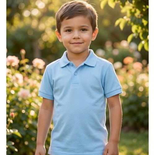 Футболка Style M.Clothes (7-11) SM122 l.blue (лето) Style M.Clothes SM122 l.blue