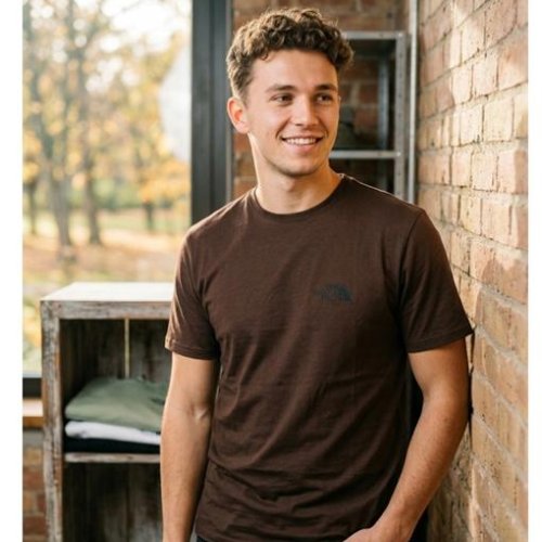 Футболка Style M.Clothes (48-56) SM148 brown (лето) Style M.Clothes SM148 brown