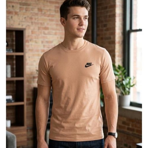 Футболка Style M.Clothes (48-56) SM158 beige (лето) Style M.Clothes SM158 beige