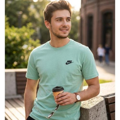 Футболка Style M.Clothes (48-56) SM159 mint (лето) Style M.Clothes SM159 mint