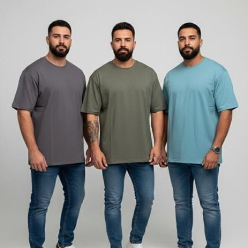 Футболка Style M.Clothes (2XL-6XL) SM181 d.grey (лето) Style M.Clothes SM181 d.grey