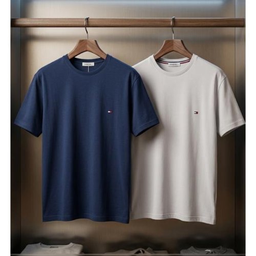 Футболка Style M.Clothes (2XL-6XL) SM199 l.grey (лето) Style M.Clothes SM199 l.grey