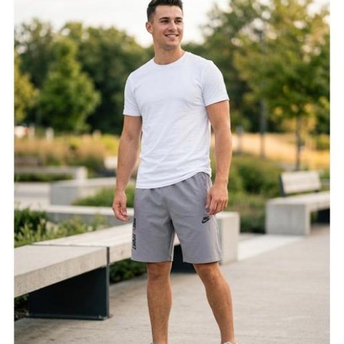 Шорты Style M.Clothes (48-56) SM214 grey (лето) Style M.Clothes SM214 grey