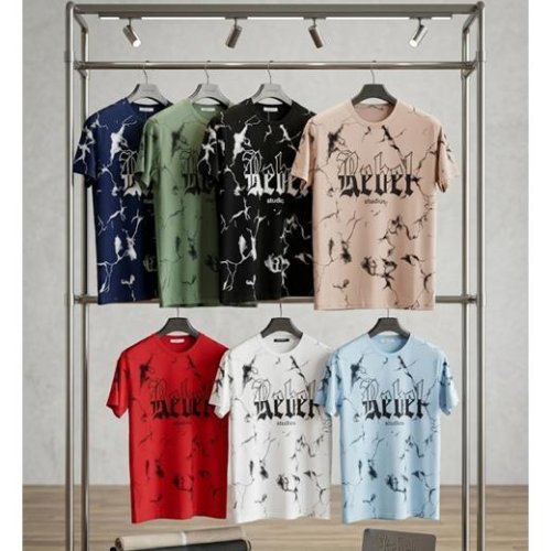 Футболка Style M.Clothes (S-2XL) SM218 beige (лето) Style M.Clothes SM218 beige