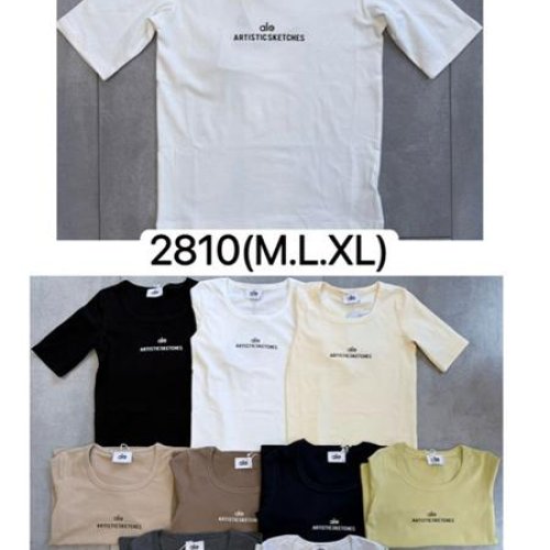 Футболка LiOpt (M-XL) 2810 yellow (лето) LiOpt 2810 yellow