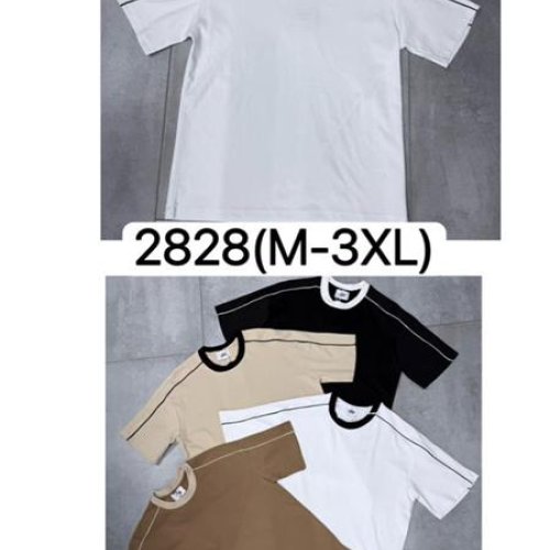 Футболка LiOpt (M-3XL) 2828 beige (лето) LiOpt 2828 beige