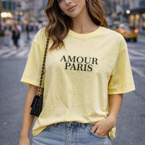 Футболка Major (S-L) 6025 yellow (лето) Major 6025 yellow