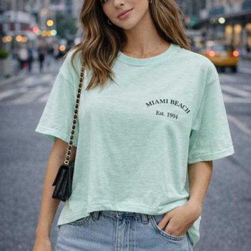 Футболка Major (S-L) 6021 l.blue (лето) Major 6021 l.blue