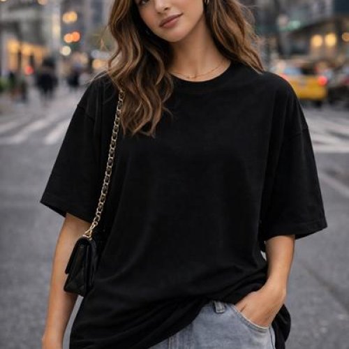 Футболка Major (S-XL) 10050 black (лето) Major 10050 black