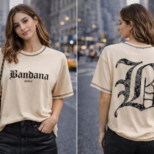 Футболка Major (S-L) 60119 beige (лето) Major 60119 beige