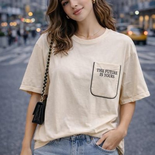 Футболка Major (S-L) 60156 beige (лето) Major 60156 beige