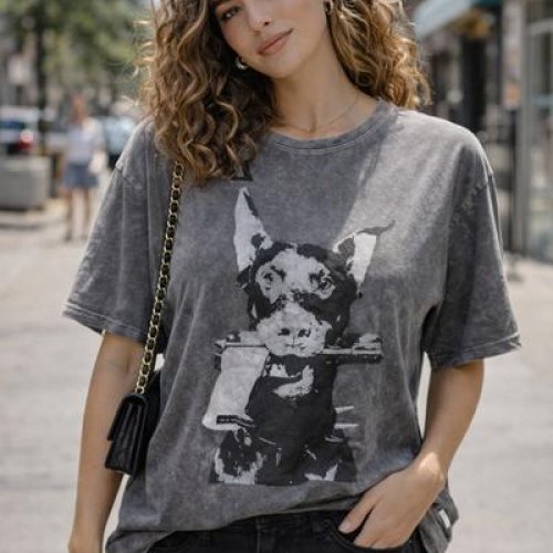 Футболка Major (S-L) 7298 grey (лето) Major 7298 grey