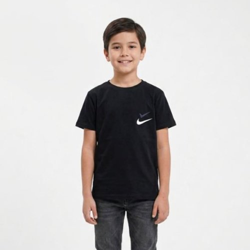 Футболка MMZ (12-16) M1509 black (лето) MMZ M1509 black