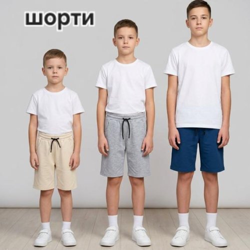 Шорты MMZ (12-16) M1496 navy (лето) MMZ M1496 navy