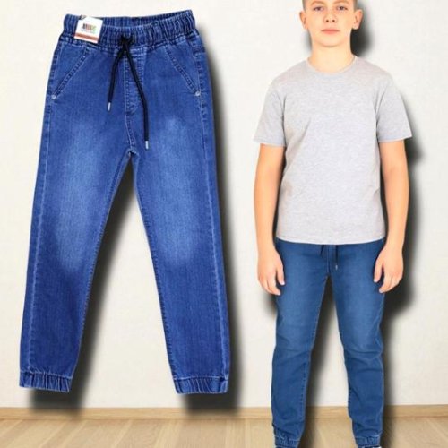 Джинсы MMZ (12-16) M1388 blue (деми) MMZ M1388 blue
