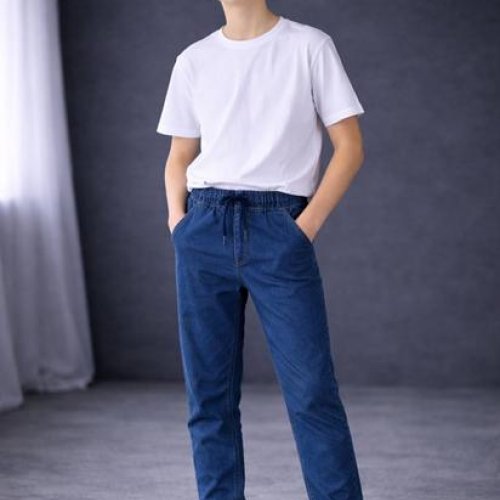 Джинсы MMZ (11-15) M1587 blue (деми) MMZ M1587 blue