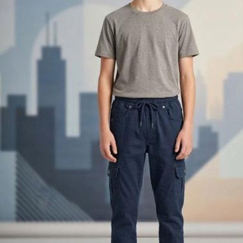 Джинсы MMZ (13-17) M1588 navy (деми) MMZ M1588 navy